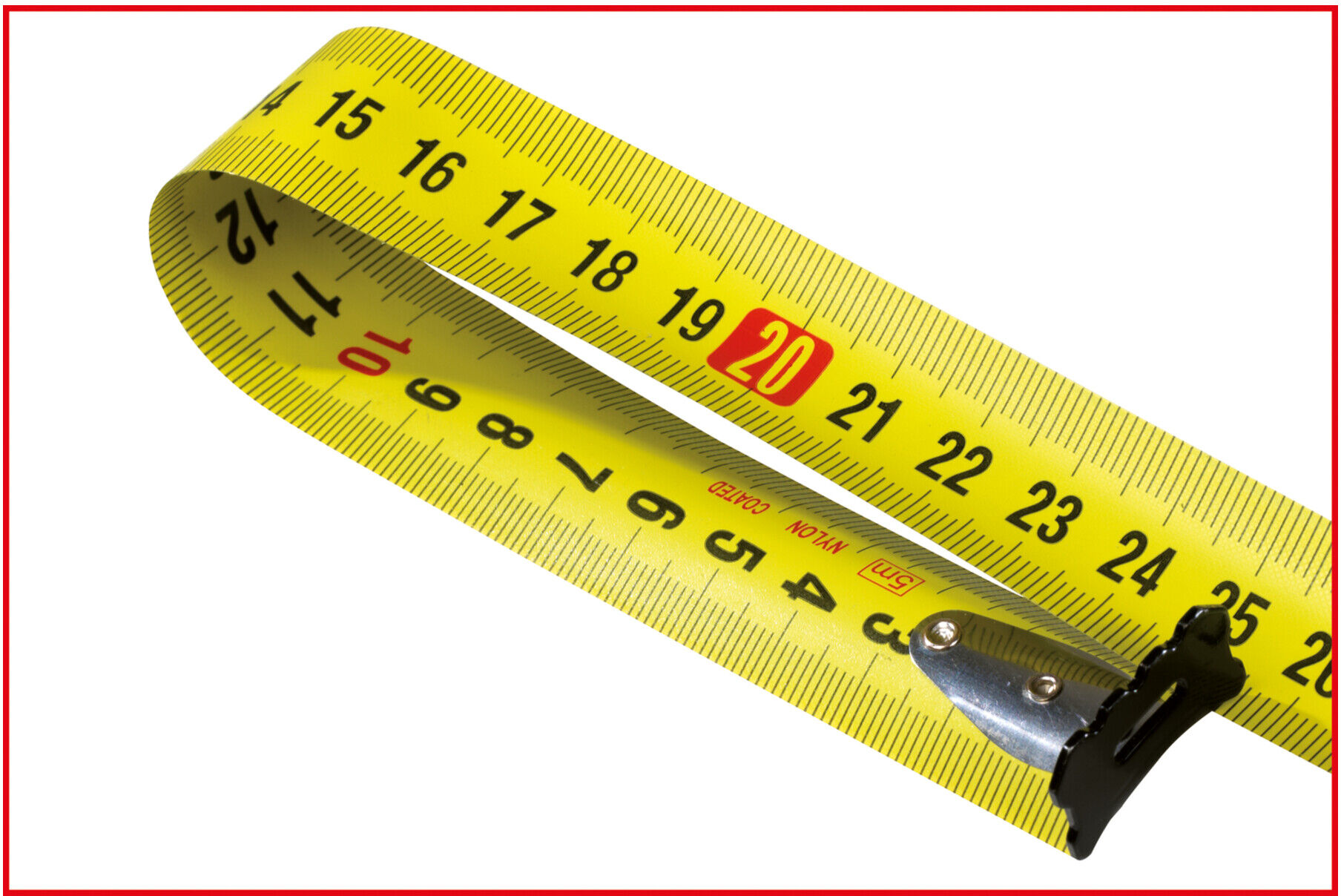 KS Tools Bandmaß mit Feststeller,schwarz-grau, 3m (300.0131)