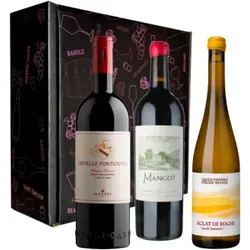 Wein Geschenkset - 95+ Robert Parker - 3 Fl. - 2.25L