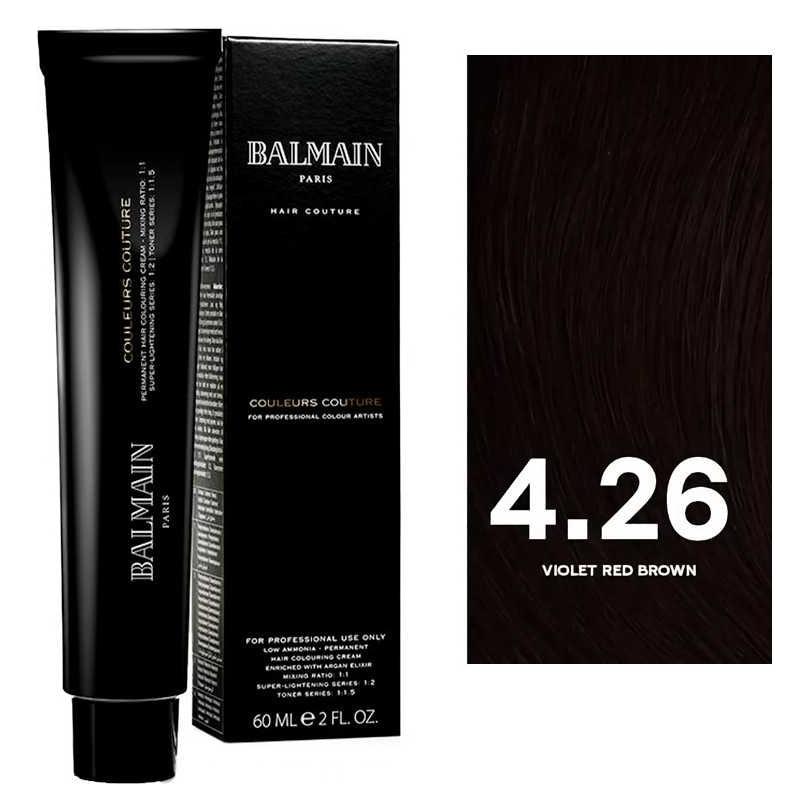 Balmain Couleurs Couture Permanent Haarfarbe (4.26 Violett-Rot-Braun) (62793016)