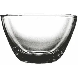 Mepra Polykarbonat Schale 10Cm Quadrat Spa & Wellness, 12Er Set Transparent