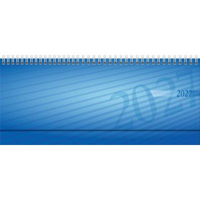 rido/idé 7036102307 Querterminbuch Mod. septant 2027 305×105 mm, Kunststoff, blau