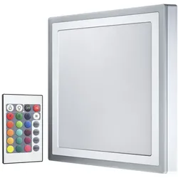 Ledvance LED Decken-/ Wandleuchte COLOR+WHITE Square 38W +RC RGB+830 400x400mm