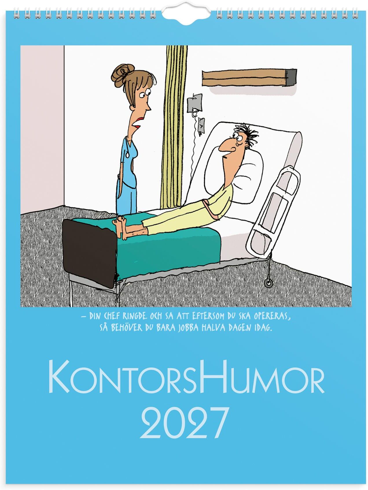 BURDE Väggkalender Kontorshumor 2027
