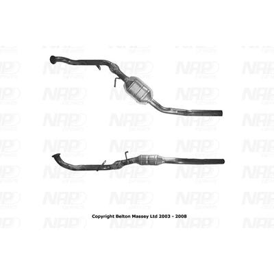 NAP Katalysator CAK10439 für Mercedes