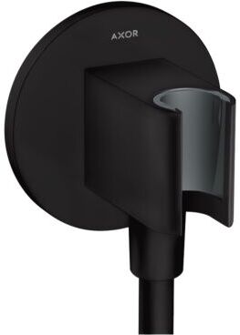 Hansgrohe Axor Portereinheit 36733670 rund, mit Rückflussverhinderer, integrierte Haltefunktion, mattschwarz