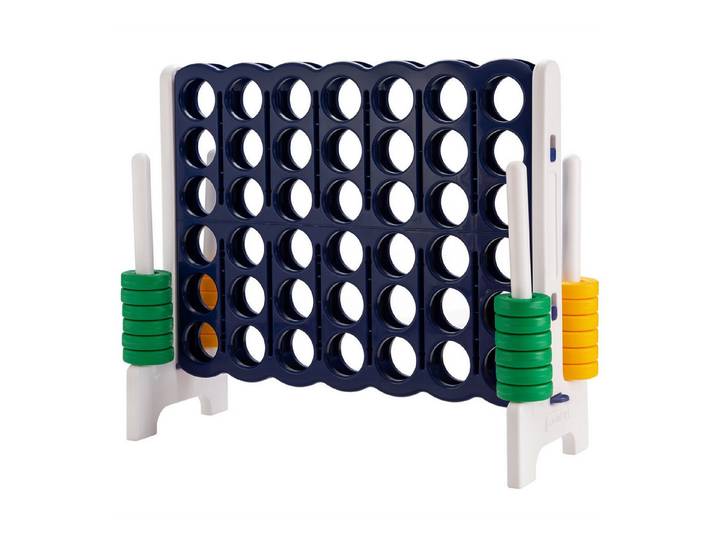 COSTWAY Spiel 4 Gewinnt Spielbrettsätze, 120 x 42 x 104cm