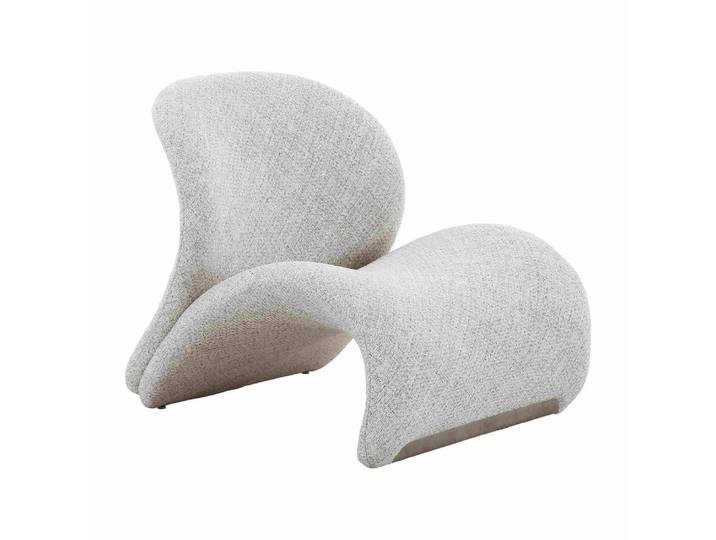 Fauteuil en tissu sable