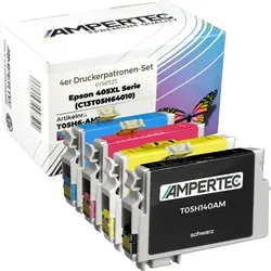 4 kompatible Tinten ersetzt Epson C13T05H640 405XL Multipack KCMY