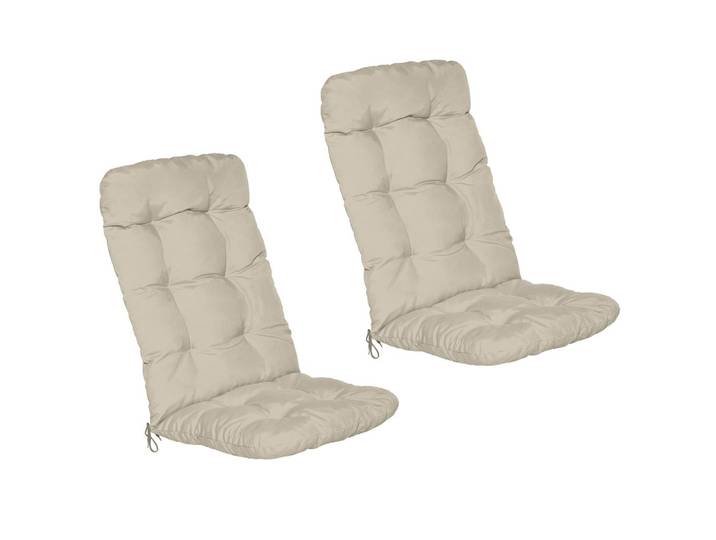 HOCHLEHNERAUFLAGE Flair HL 120/50/8cm Natur (6tlg)