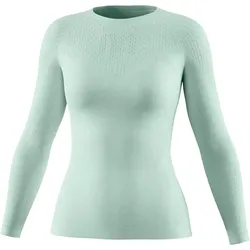 BAUERFEIND SPORTS Sports langarm Kompressionsshirt Damen turquoise XL
