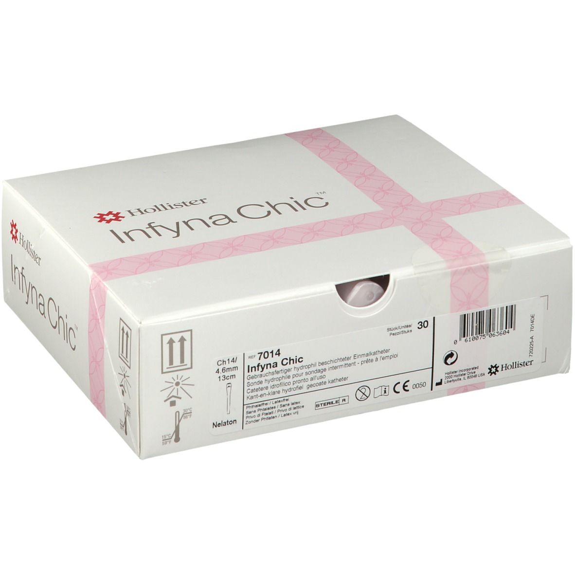 Infyna Chic Einmalkatheter Nelaton Ch 14 13 cm 30 St Katheter