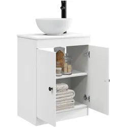 vidaXL, Badmöbelset, Badezimmer-Waschtisch