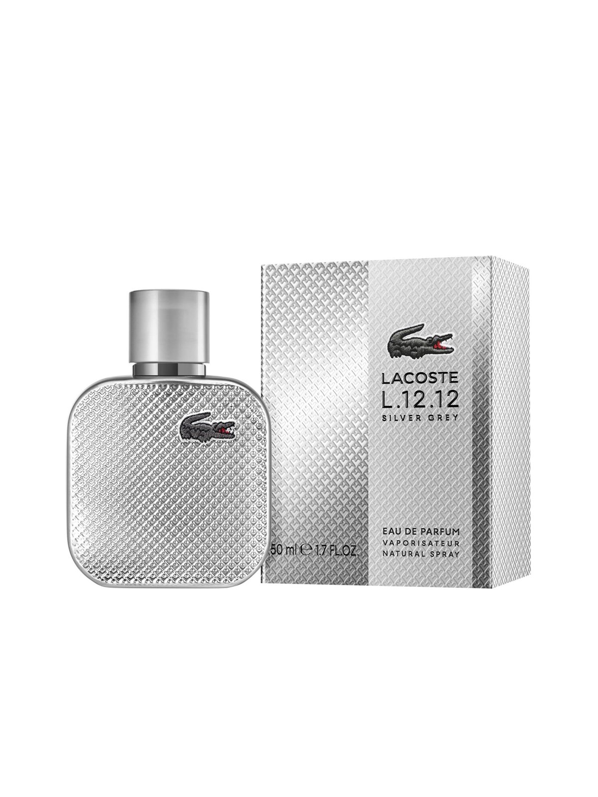 Lacoste L.12.12 Silver Grey Eau De Parfum - 50 ml0