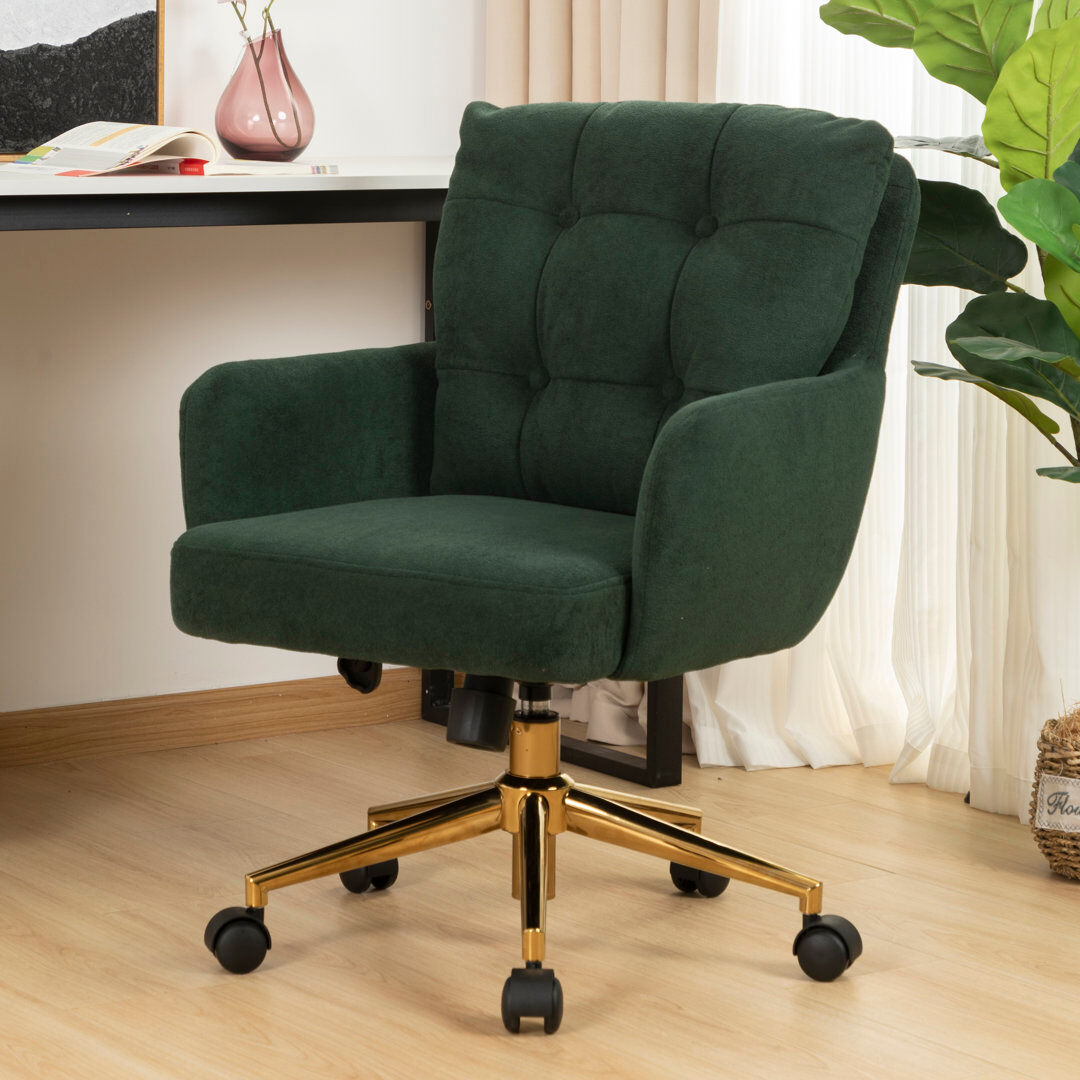 Blue Elephant Zareon Office Chair Green 93cm H X 59cm W X 67.3cm D