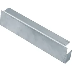 Hager Endstück aus Stahlblech zu UK 190x48mm