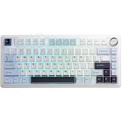 Aula F75 (Eng. Int., Kabelgebunden, Kabellos), Tastatur, Weiss