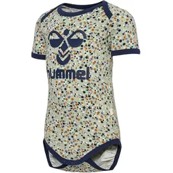 hummel hmlMADS AOP kurzarm Baby-Body 0521 - desert sage 62