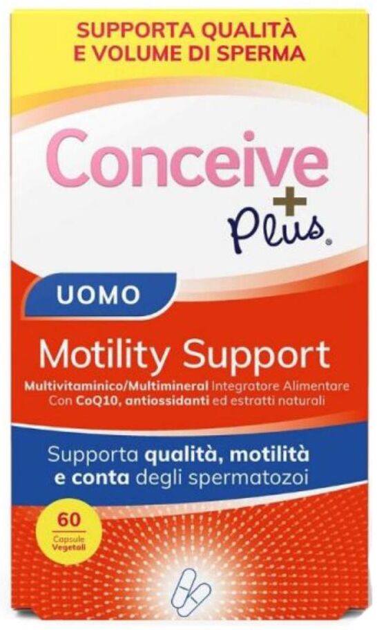 SASMAR Sprl Conceive Plus Motility Support Uomo, 60 Capsule Vegetali