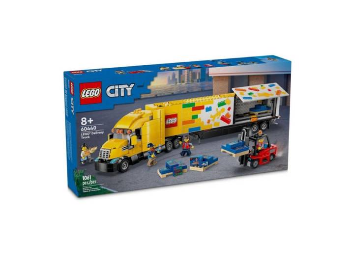 LEGO® City Sattelzug 60440 Konstruktions-Spielset, (1061 St), 1061-teiliges LEGO Bauset