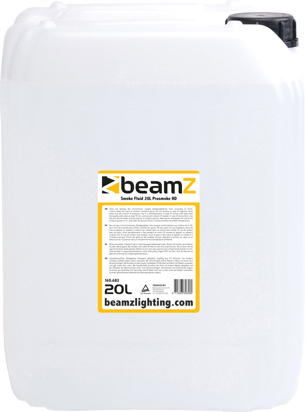 Beamz Fsmf20d Nebelfluid 20l Super-Density