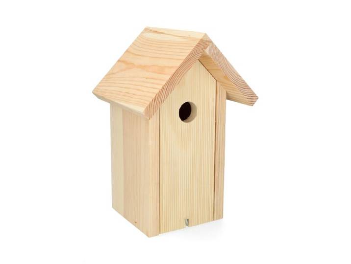 Nestkast pimpelmees, grenenhout, 15 x 18 x 27 cm