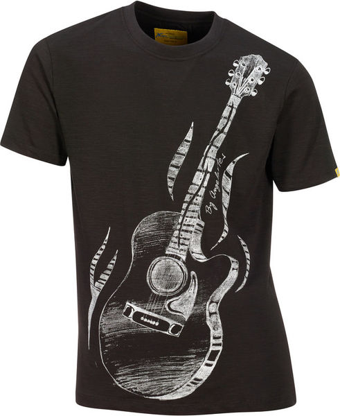 Xam Schrock T-Shirt Acoustic Hero L nero