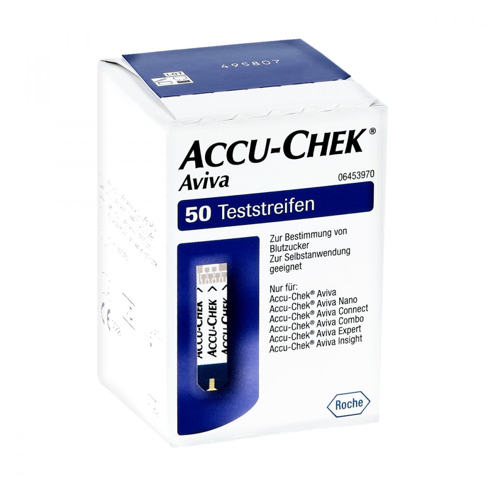 Roche Diagnostics Deutschland GmbH Accu Chek Aviva Teststreifen Plasma Ii 06114963