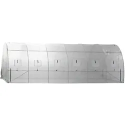 Hardin 1fachgut Tunnelgewächshaus, ca. 600 x 300 x 200 cm