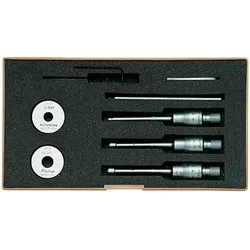 Mitutoyo, Messuhr + Messschraube, Innenmikrometer-Satz