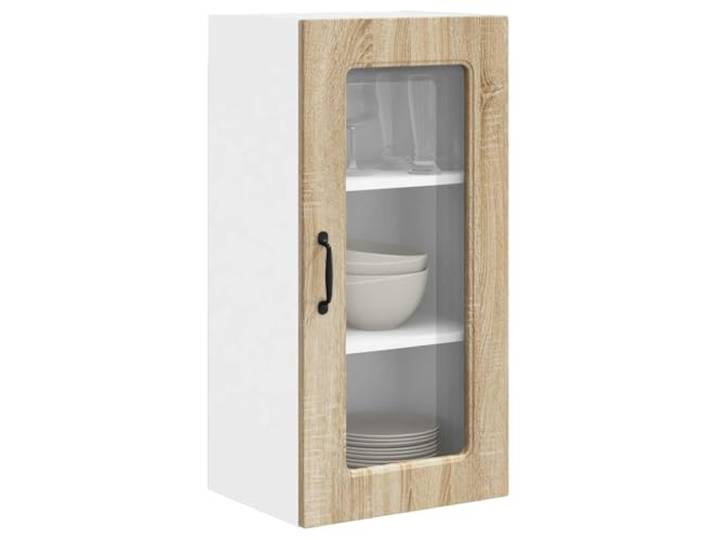 KTHLBRH Küchenschrank 2 Türen 40 x 31 x 80 cm 6 Einlegeböden aus Modernes Design, großer Raum, einfache Montage, 2 Stück für die Küche