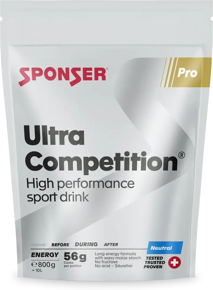 Sponser Ultra Competition Sportgetränk 800g Beutel Neutral