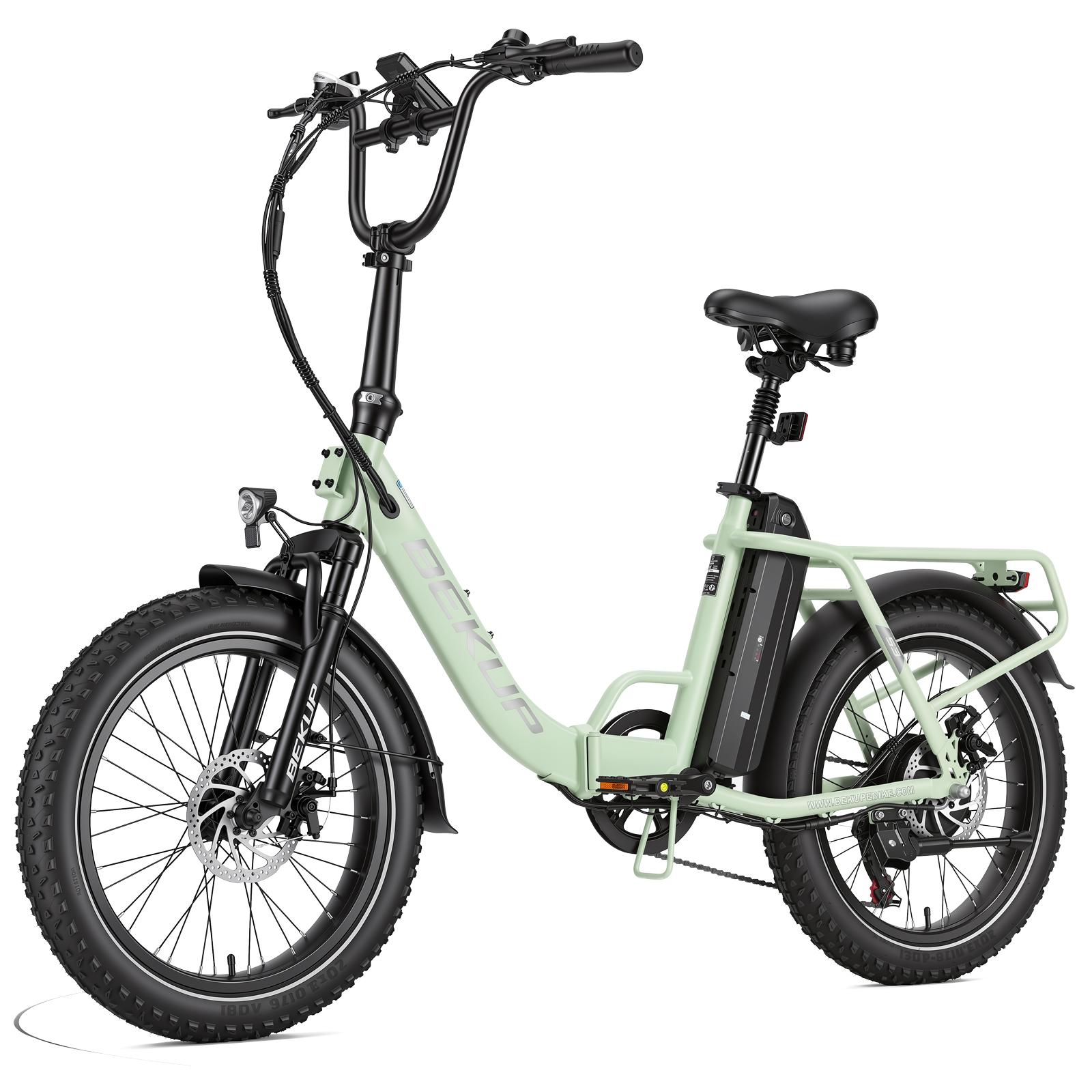 S3 Stadt-Elektrofahrrad, niedriger Einstieg, 48 V, 250 W, 25 km/h, mechanische Doppelscheibenbremse, 60 N.m, 120 kg, grün
