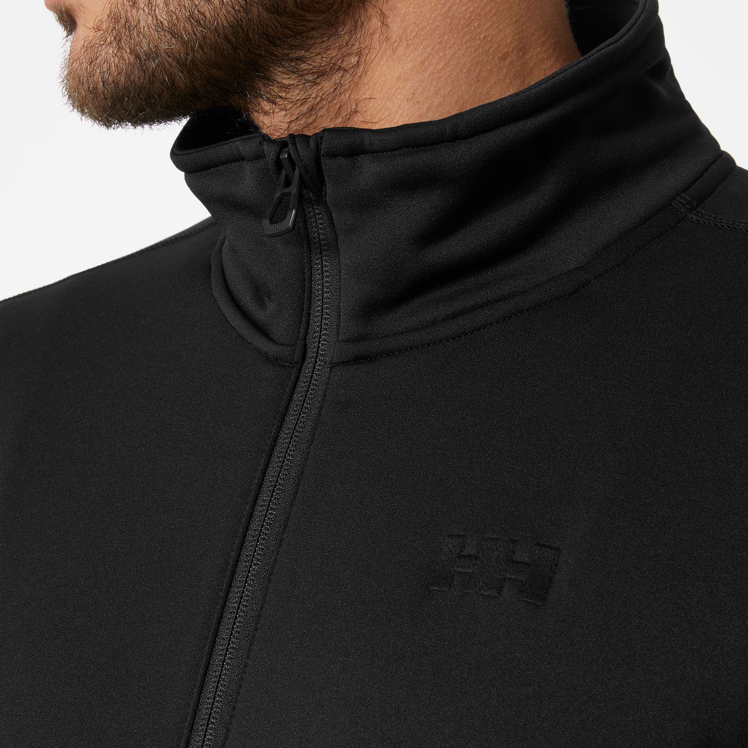 Helly Hansen Men’s Alpha Zero Fleece Outdoor Jacket - Black/Ebony - S