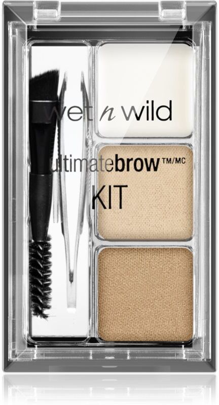 Wet n Wild Ultimate Brow Kit Perfect Eyebrows Kit shade Soft brown 2.5 g