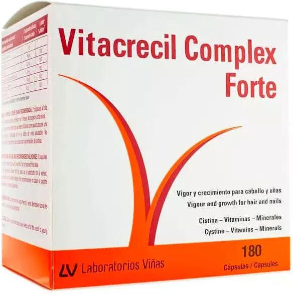 Laboratorios Viñas Vitacrecil Complex Forte 180 Capsules