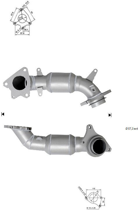 Vegaz Katalysator Hok-956 Für Honda