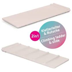 babybay Kletterleiter und Rutsche Littlefoot Holz Beige