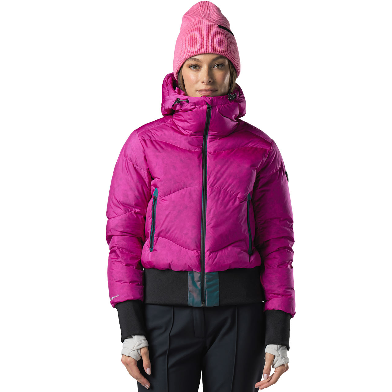 Rossignol Skiwear Damen Skijacke SNOWBLAZE BOMBER electiric fuchsia - M