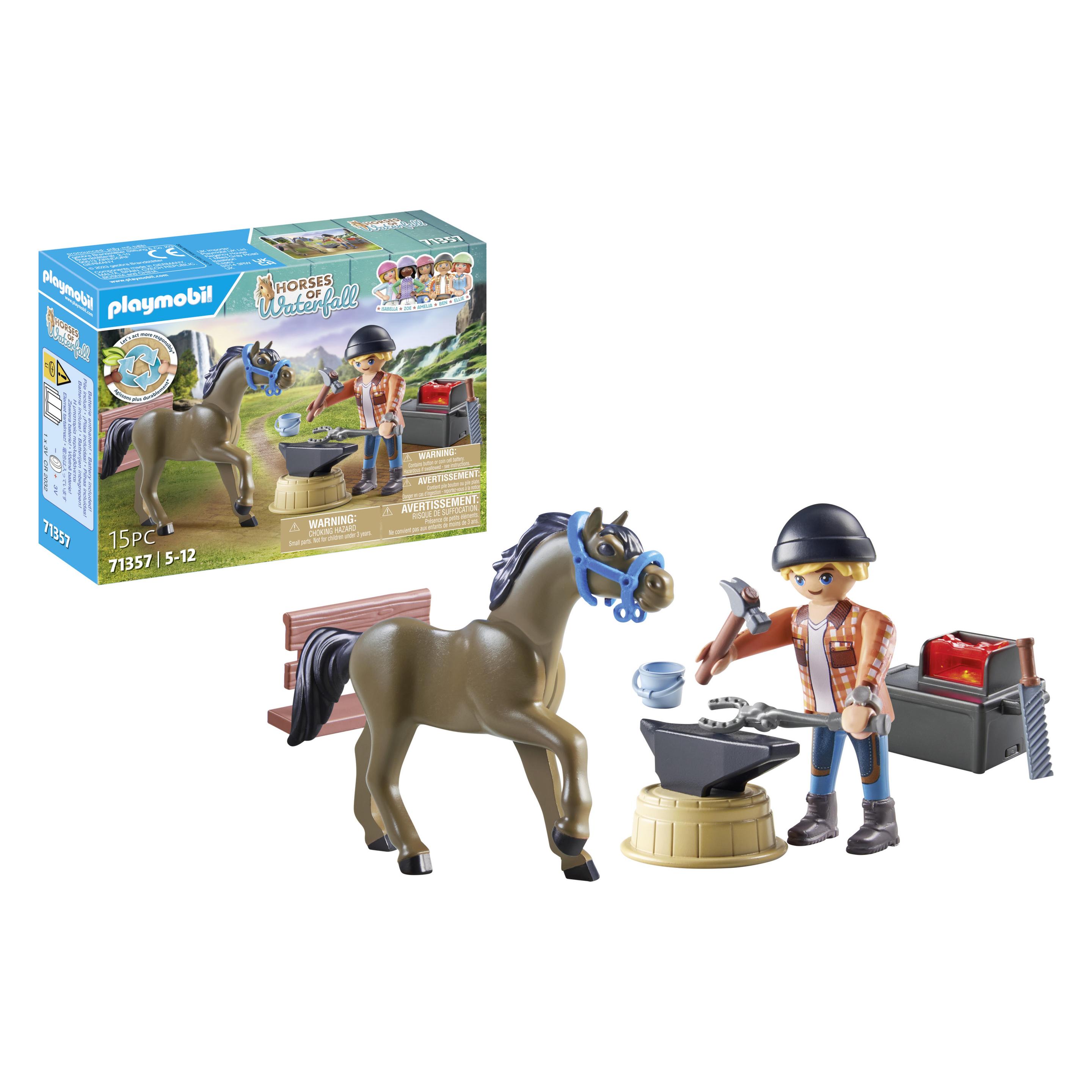 Playmobil Hufschmied Ben & Achilles (71357)