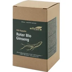 ROTER BIO Ginseng Kapseln 100 St