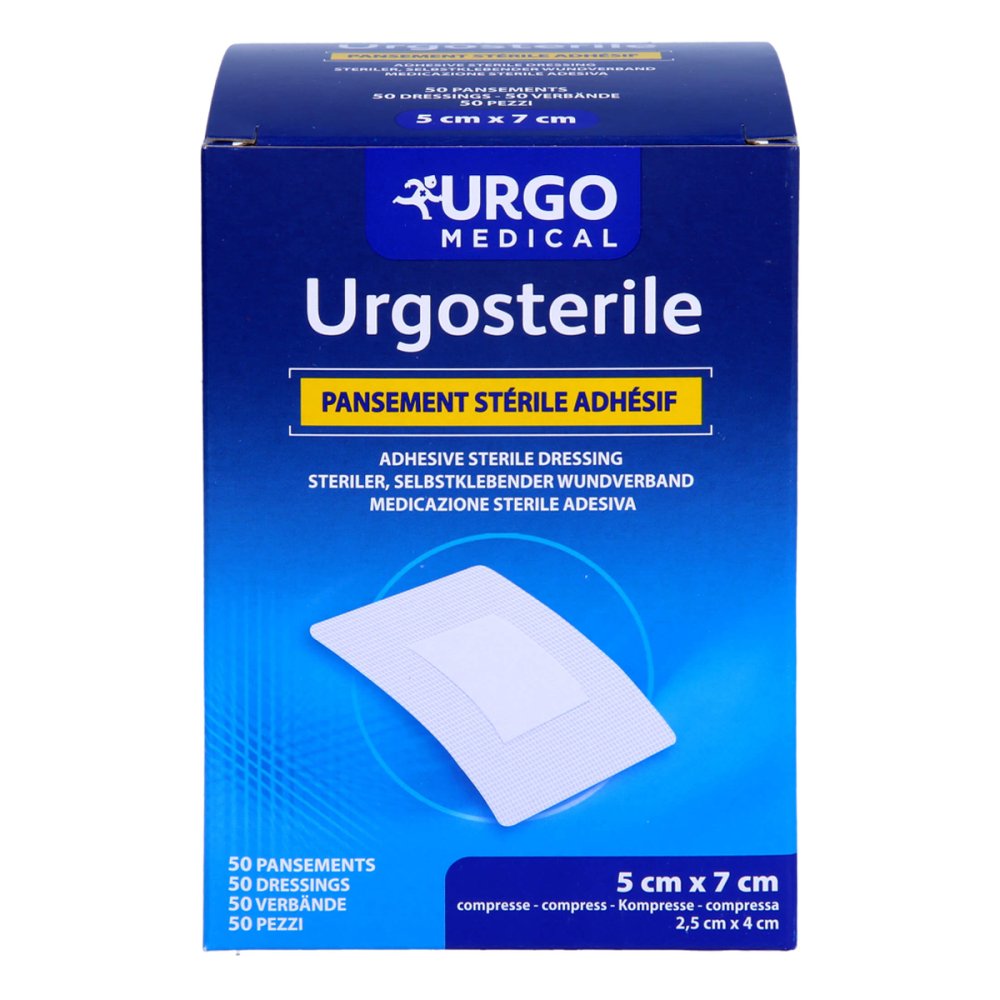 Urgo GmbH Urgosterile Wundverband 50x70 Mm Steril 17165573