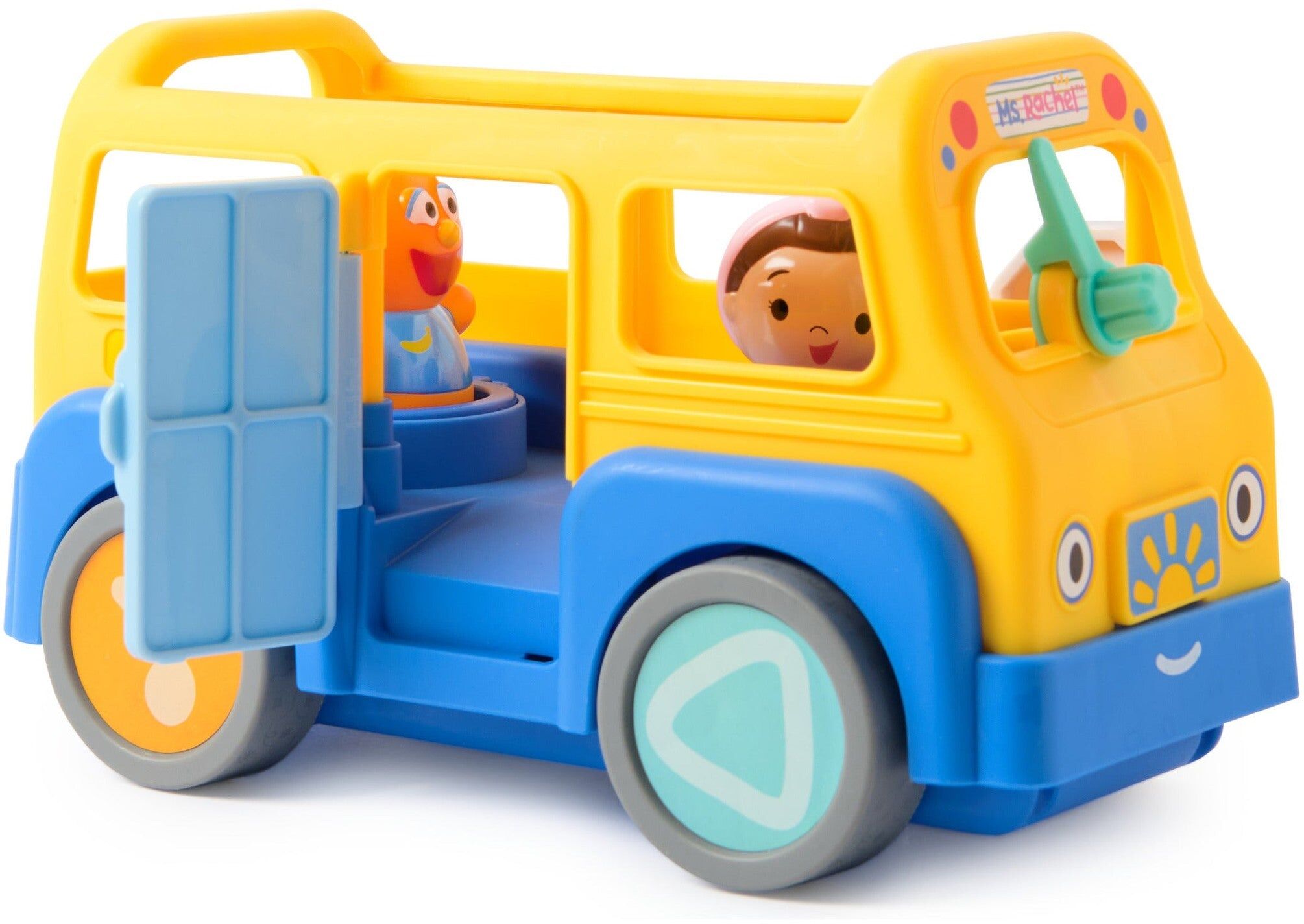 Spin Master Ms. Rachel Wheels on the Bus My First Learning Bus for Toddlers - Electronic School Bus with Music, Movement & Hands-On Play - Ages 1-3