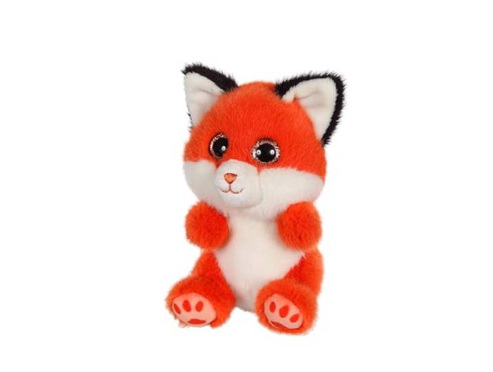 Gipsy Toys Knuffel vos CUTYDOOS - 13 cm - Brule oranje