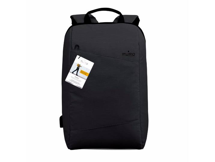 Puro BYDAY polyester backpack Universal black Rucksack – Laptop Tasche – schwarz