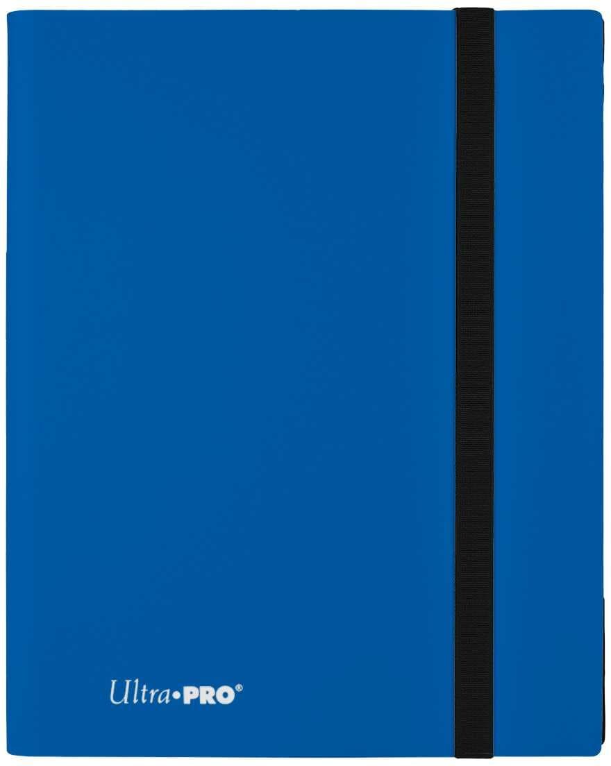 Ultra PRO 9-Pocket Eclipse Pacific Blue Pro-Binder for Trading Cards, Holds up to 360 Sleeved Cards, Office Supplies