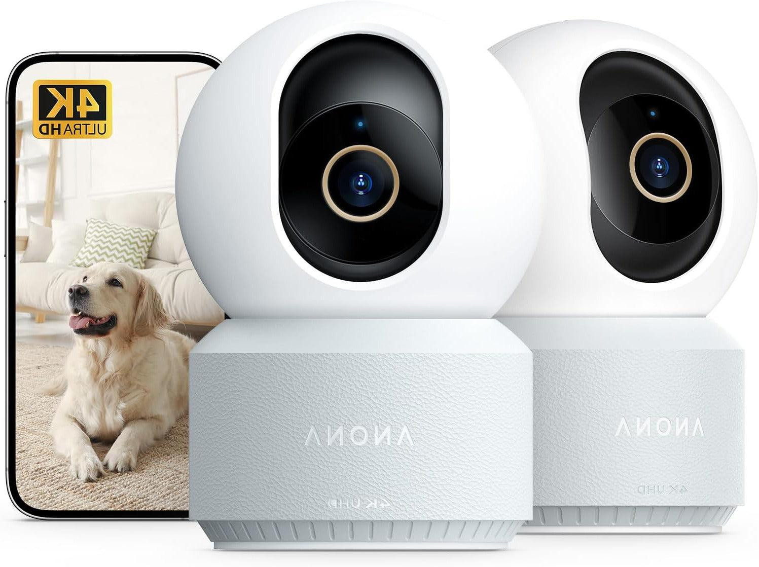 Selius 4K HD Wifi Beveiligingscamera voor binnengebruik