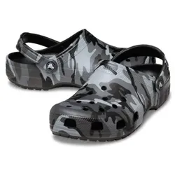 Crocs Classic Camo Clog Unisex Schwarz US M6/W8 (EU 38-39)