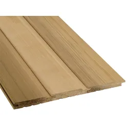 Red Cedar Softline-Saunaholz, 16x94 mm, unbehandelt, massiv A-Sortierung, 7 Stk./Bund