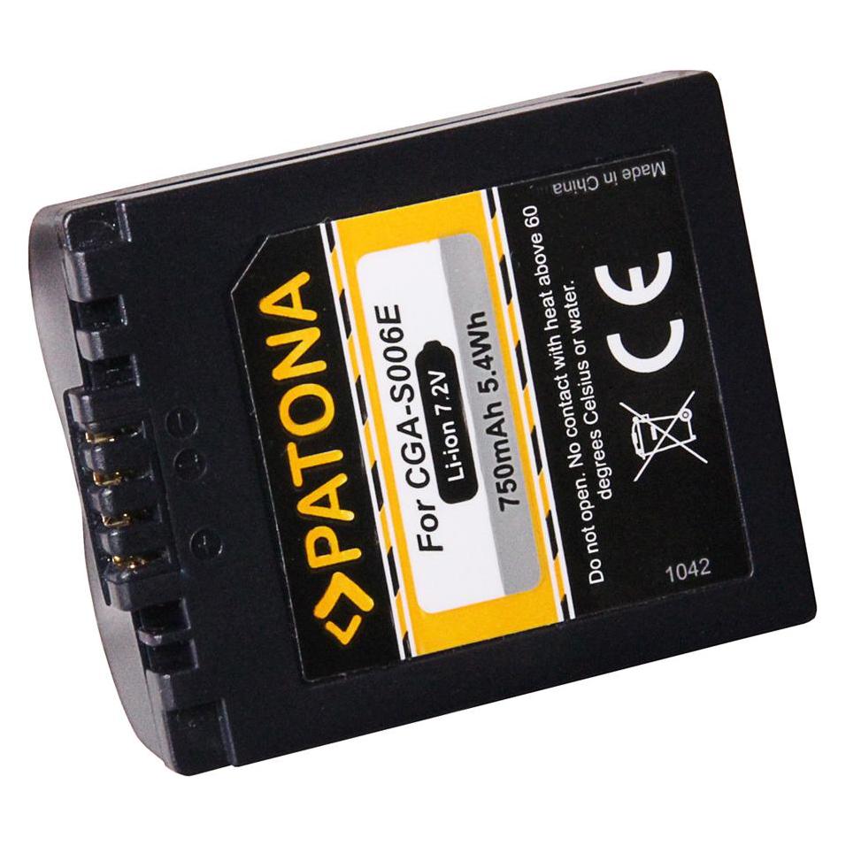 Patona Panasonic CGA-S006E (Kamera Akku) (1042 750mAh)