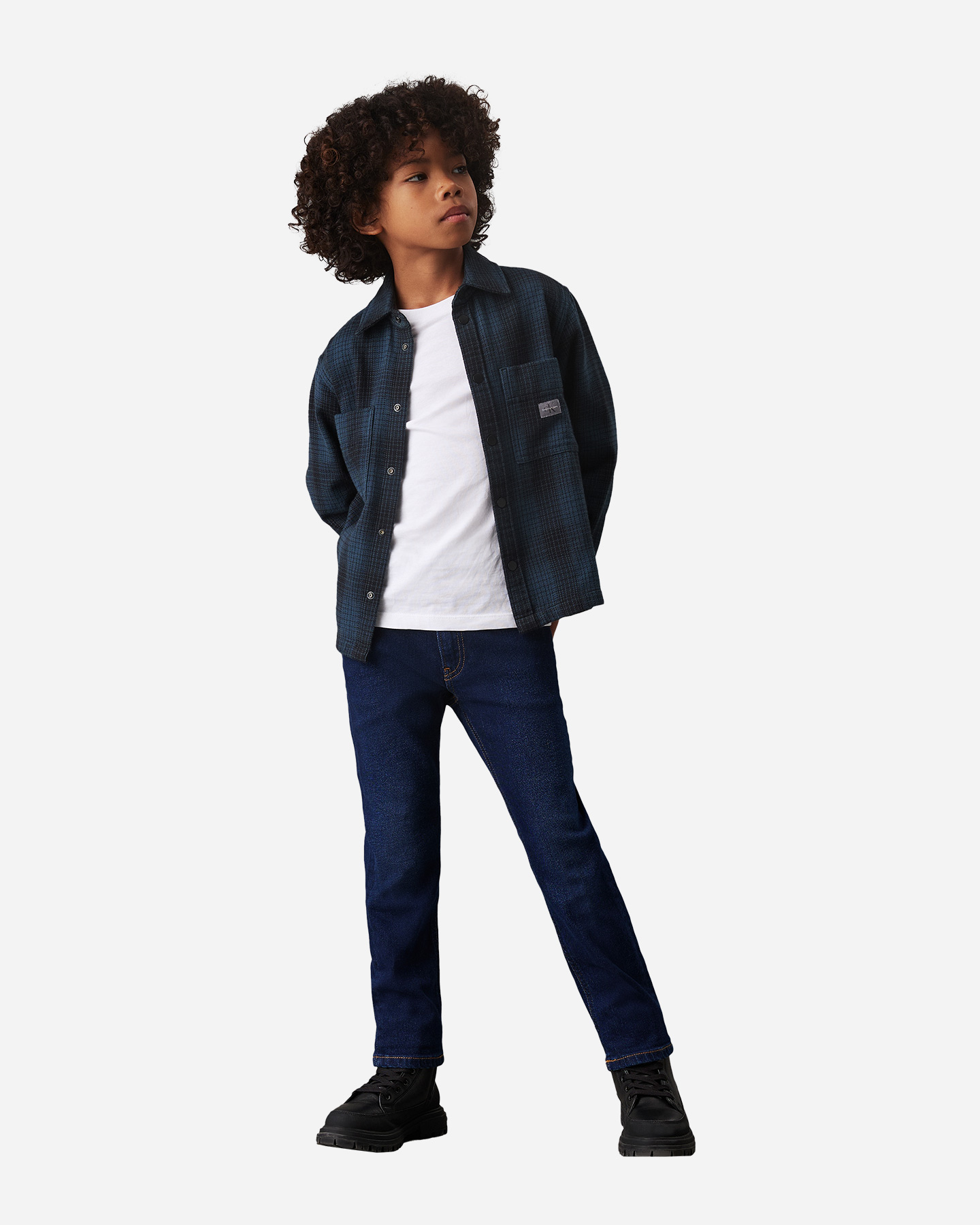 Calvin Klein Dad Authentic City Jr - Jeans - Blu 14ANNI